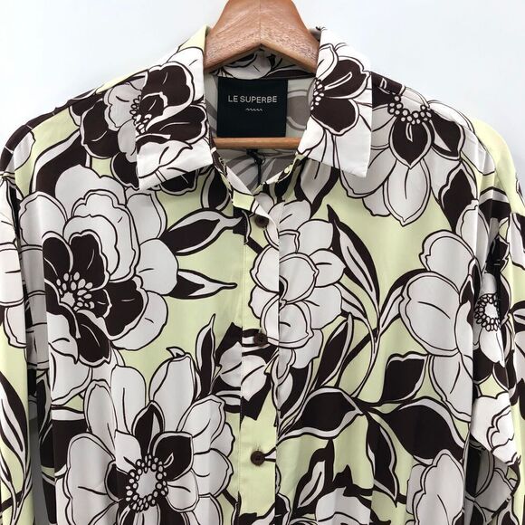 Le Superbe Rose Garden Dress in Mint Chip - Picture 4 of 12